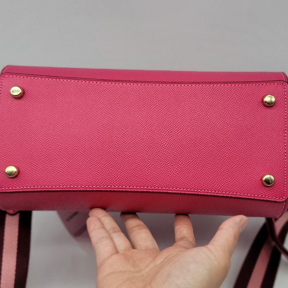 Coach Rowan Satchel C8286 Bold Pink Multi - Picture 5 of 8